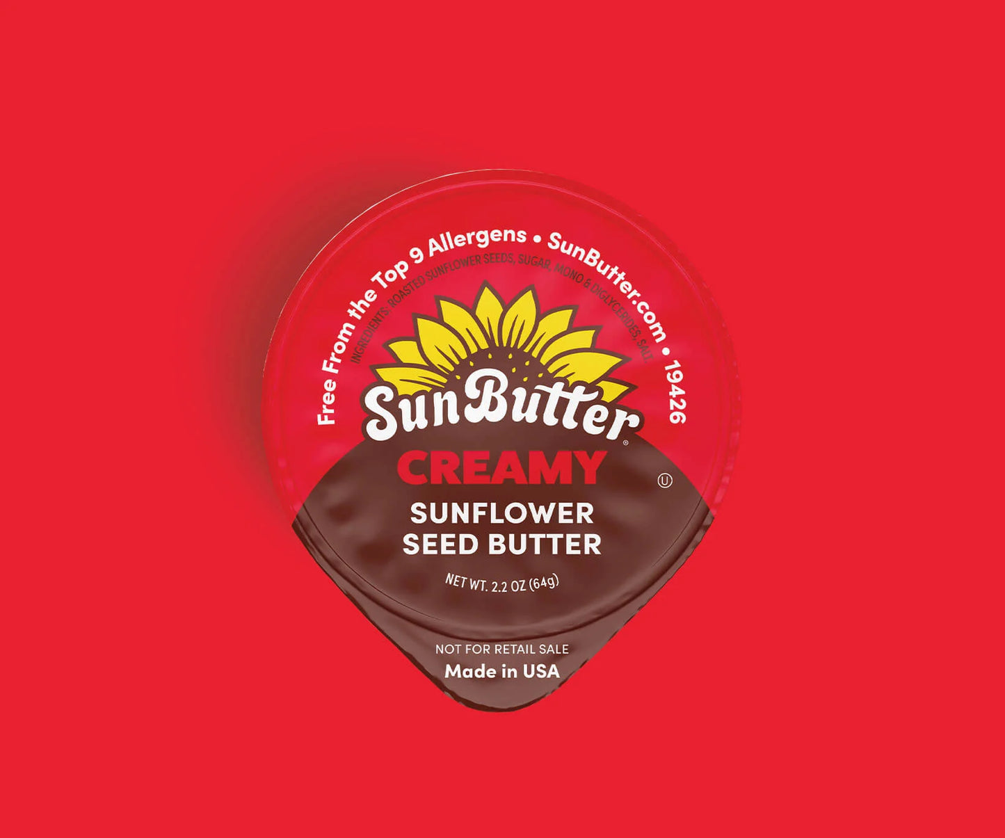 SunButter® Creamy 2.2 oz Cup Case