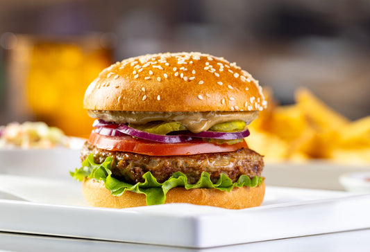SunButter Chicken Burger with SunButter Sauce
