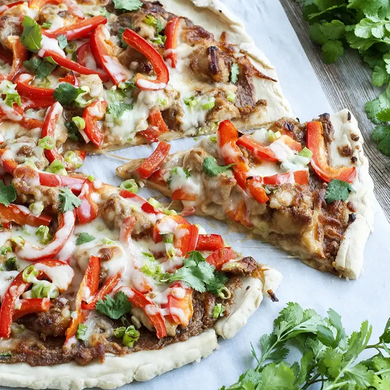 SunButter Thai Chicken Pizza