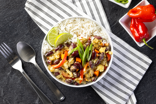 Roasted Vegetable Caribbean Style SunButter Curry