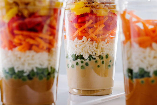 SunButter Dressing in a Salad Shaker