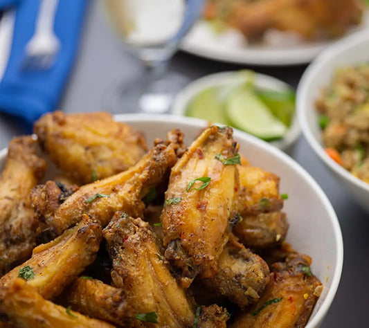 Chicken Wings with SunButter Sauce