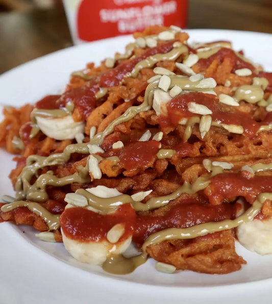 SunButter Sweet Potato Nachos