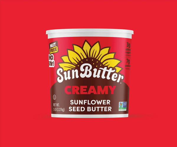 SunButter® Creamy 2 ct Tub Case – Sunbutter Foodservice