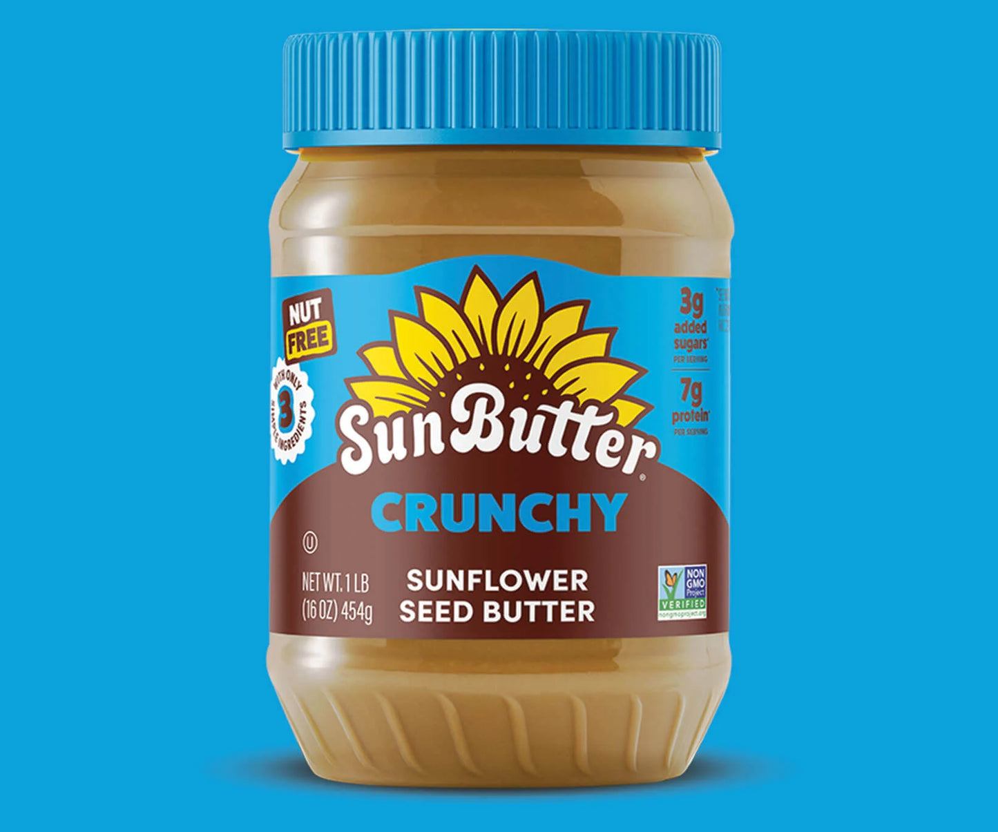 SunButter® Crunchy 1 lb Jar Case